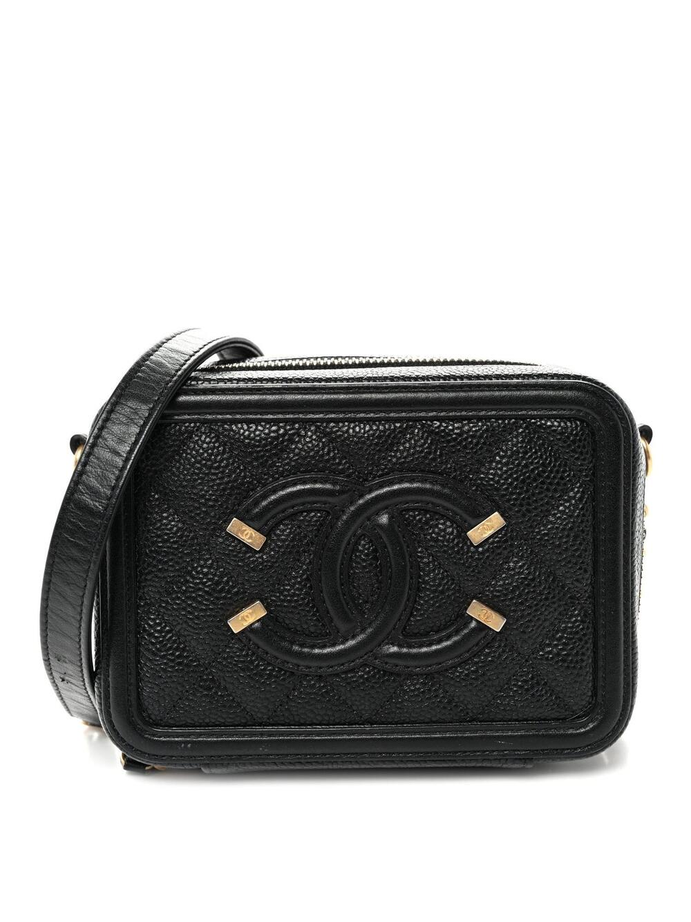 Chanel Caviar Quilted Cc Filigree #321495C17B